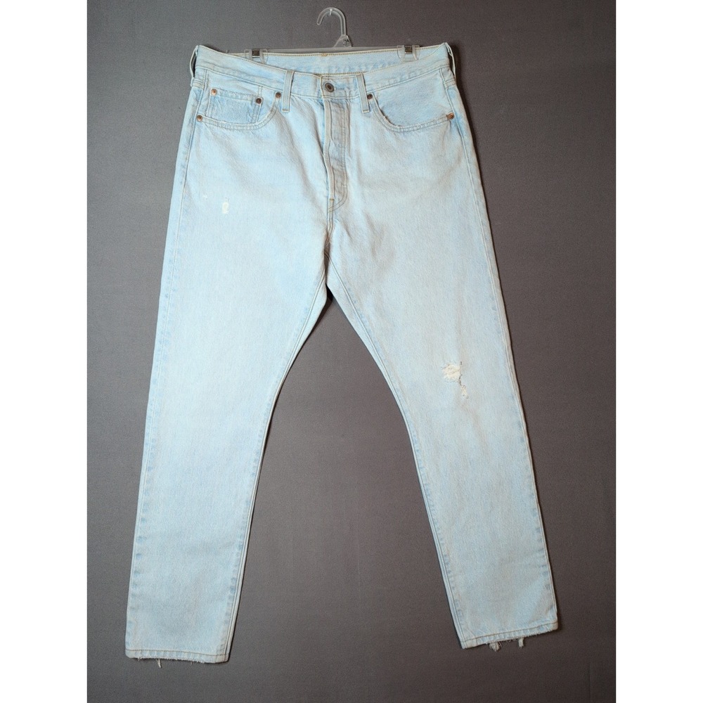 Levi's Premium 501 Skinny Jeans Non-Stretch Button Fly Women's 34x31